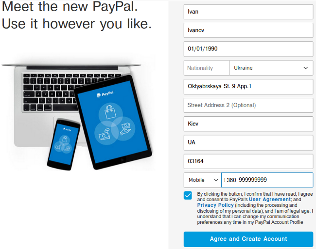 PayPal (пайпал) — інструкція по використанню