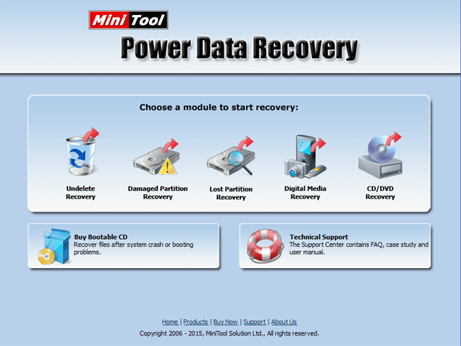 Power Data Recovery: друге життя видалених файлів