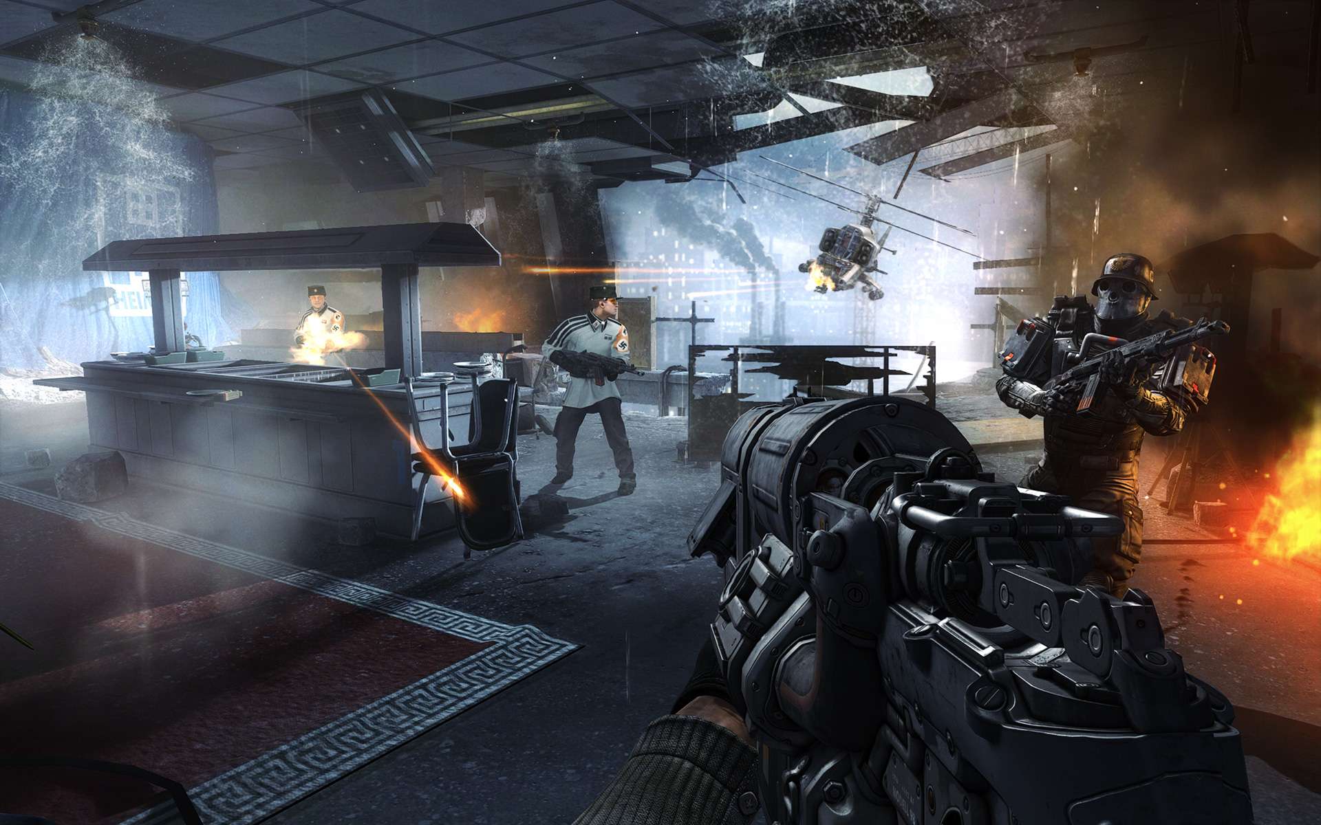 Wolfenstein: The New Order — докладний проходження + поради по кожній главі