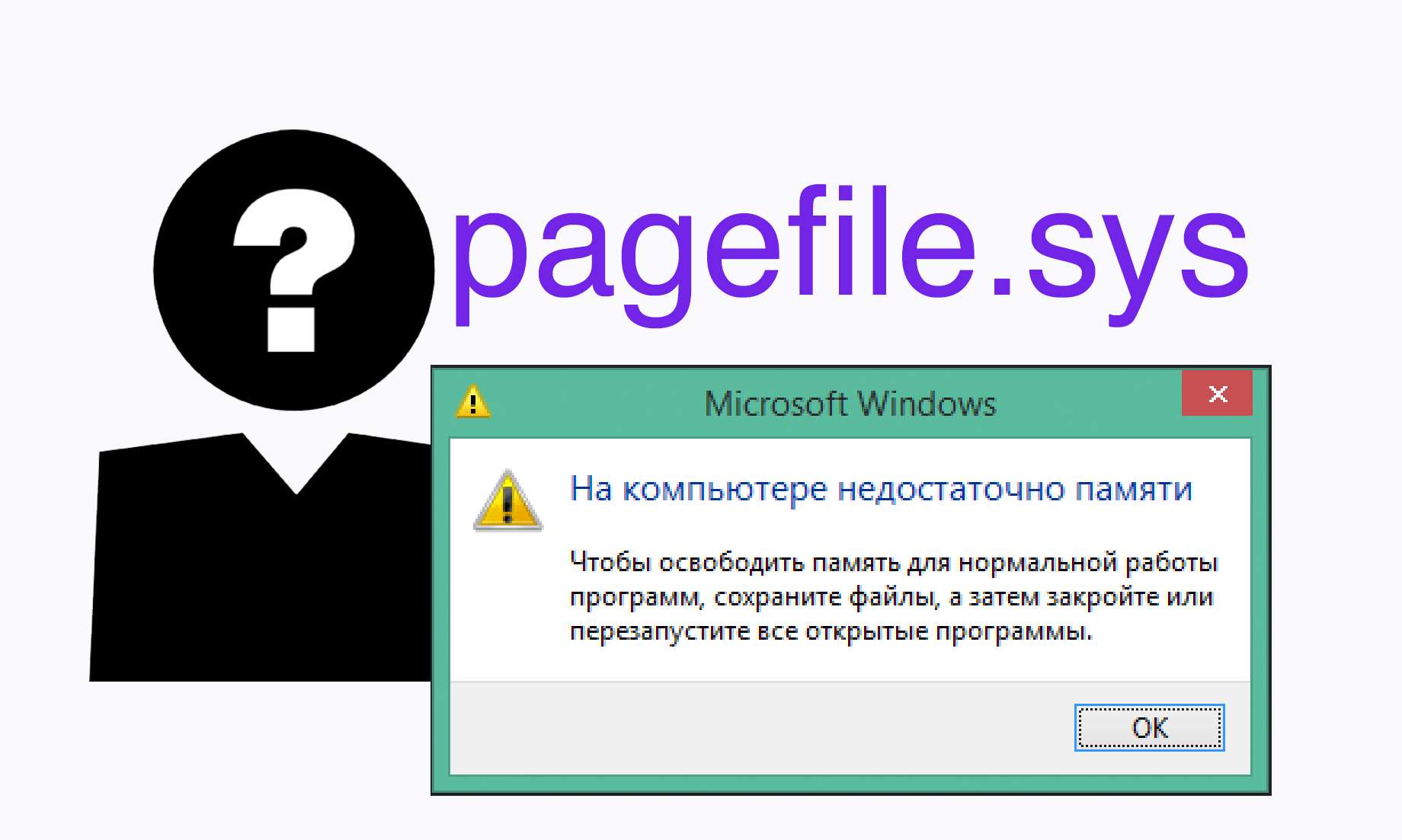pagefile.sys – Що це таке і інструкція по роботі з ним