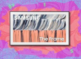 Samsung Frame TV s úhlopříčkou 75 palců klesl na historické minimum