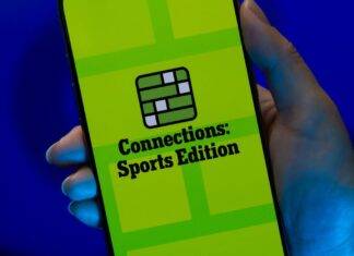 Codzienna sportowa wersja łamigłówki Connections firmy The Athletic